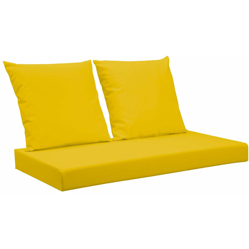 Spatium Feronia Cuscini Per Pallet 30x30 Cm – Sfoderabili, Impermeabili, Spessore 20 Cm – Mela Verde