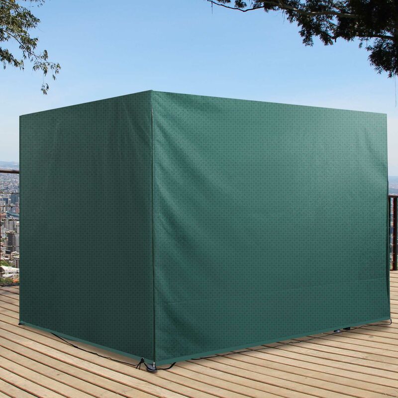 Outsunny Copertura per Dondolo da Giardino Impermeabile Anti UV Anti