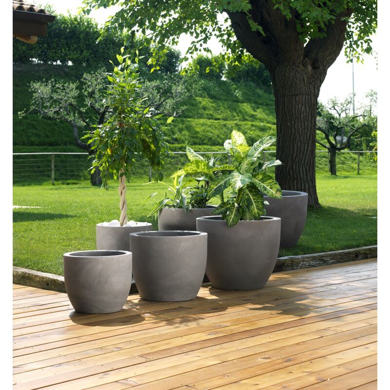 ARTEVASI Vaso Pisa 60 cm Antracite