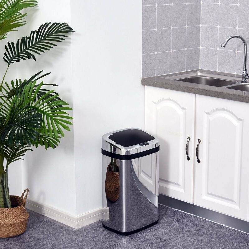 Pattumiera Rimovibile Casa Pura - Pattumiera A Pedale Cubo Con Abbassamento Automatico Pattumiera Bagno Automatica