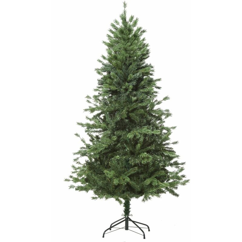 Albero di Natale Artificiale 180 cm 696 Rami Pino Verde