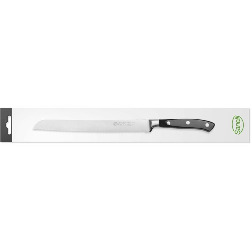 Coltello per Il Pane Professionale Lama 22 cm Forgiato Sanelli Ergoforge