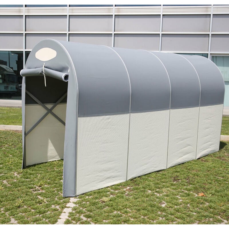 Motobox a Tunnel Copertura Box in PVC 270x120xh155 cm per Moto