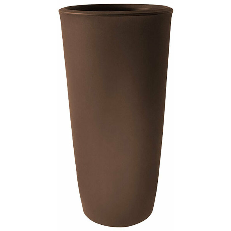 Vaso 28x40x80 cm in Polietilene Dafne 40 Bronzo