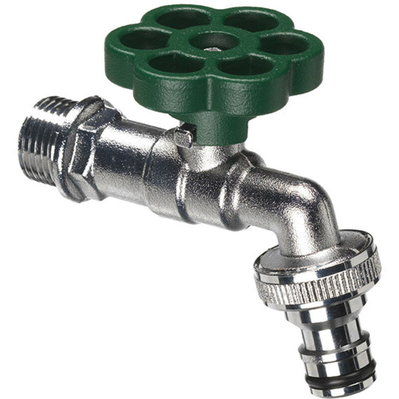 Rubinetto per Fontana da Giardino in Ottone Morelli Sferino