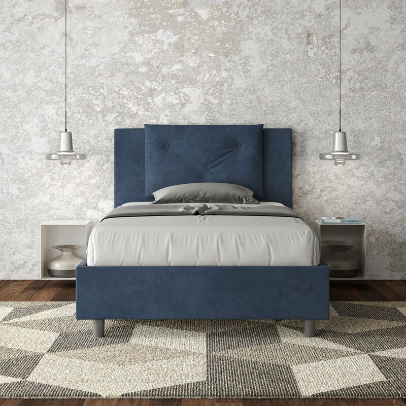 ITYHOME - Letto Appia 130x190 senza rete blu