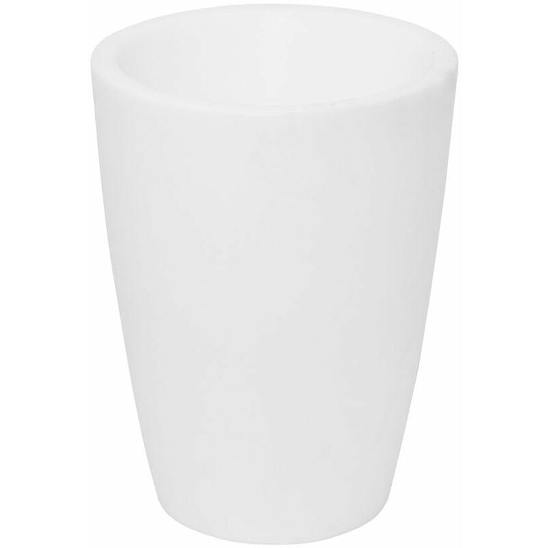 Vaso Luminoso da Giardino a LED Ø40 cm in Resina 5W Cypress Bianco Freddo