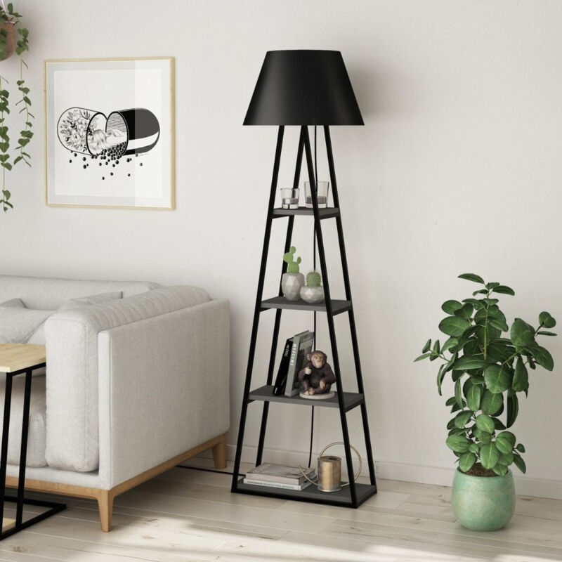 RELAX4LIFE Armadietto Portagioie da Terra con Supporto, Organizer a