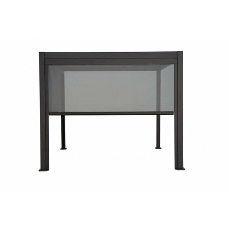 Tenda Parasole Rettangolare Grigia 1,5x1,8 M: Vela Ombreggiante In HDPE Con Anelli In Acciaio, Blocco UV 95% Per Giardino - 3