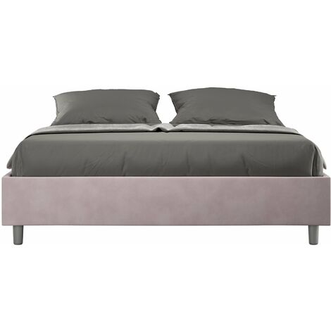 Letto Matrimoniale Sommier 160x200 cm Senza Rete Azelia Glicine (1/3)
