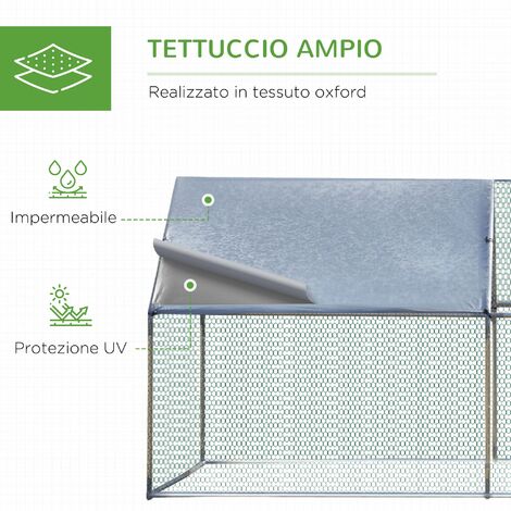 Targa in Metallo Retrò Con Pollaio - BOSS - Accessori per Galline