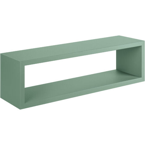 RICOO Mensola Da Parete Salvaspazio WM055-EP, Rovere Chiaro, Dimensioni 69x8x19 Cm, Ripiano Sospeso Per Libri, CD, Decorazioni, Per Soggiorno, Cucina O Ufficio - 5