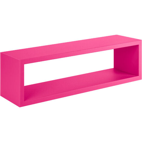 Portafoto Mensola Da Parete MODULARREDO | 12x60x3,5 Cm | Kit Tasselli Incluso | Finitura Wengè | Made In Italy