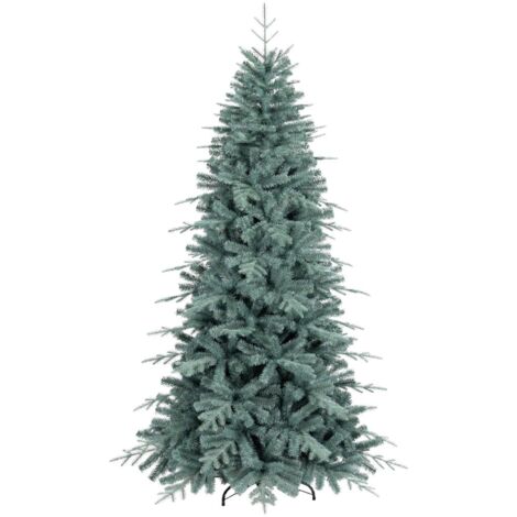 Albero Di Natale Artificiale 180 Cm – 500 Rami In PVC Ignifugo, Verde Naturale E Voluminoso