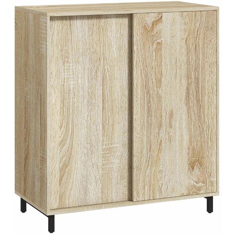 Mobile Scarpiera 12 Paia 80x40x93 cm in Legno Truciolare Naturale (1/5)