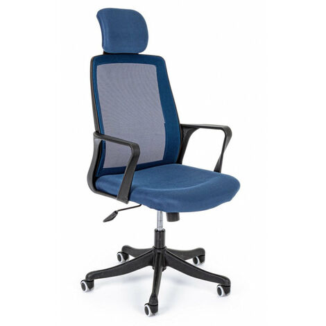 Sedia Ufficio 59x63,5x114 cm Laurent in Tessuto
