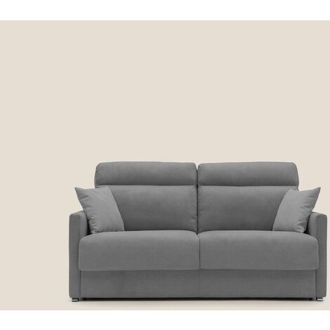 divano letto nora 2 posti grigio, 152x80x87 cm