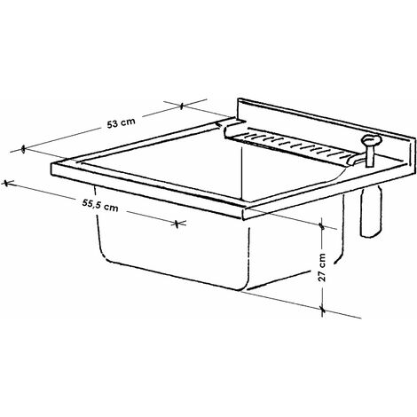 Mobile Lavatoio 60x60x85cm 2 Ante Asse in Legno Montegrappa Marella