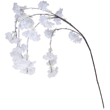 6 Rami Di Fiori Di Pesco Artificiali In Seta - 40 Cm - Rosa - Decorazioni Primaverili Per Casa Matrimoni Feste