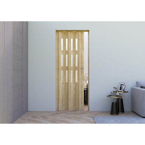 Porta A Soffietto ESTO 84x215 Cm - Scorrevole Per Interni, 4 Colori - Economy E Premium Quality - Foto 3