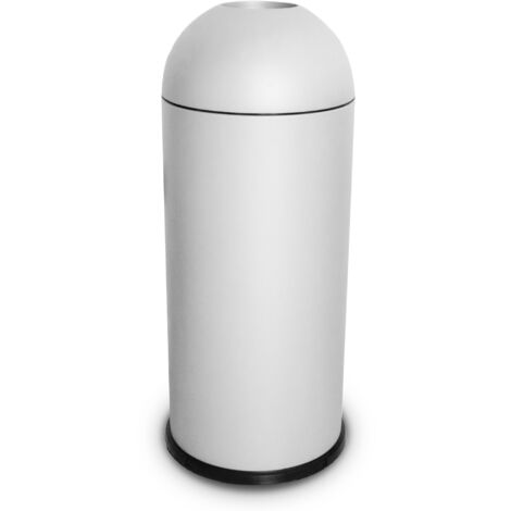 Pattumiera Bidone Per Rifiuti Con Coperchio In PVC Rigenerato 120 Lt - Foto 12