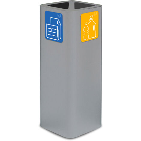Mojawo Pattumiera A Pedale In Acciaio Inox 5L - Secchio Igienico Per Cucina E Bagno, Colore Nero