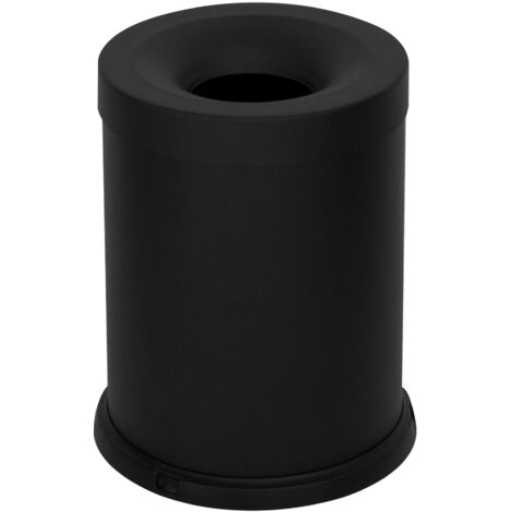 Mojawo Pattumiera A Pedale In Acciaio Inox 5 Litri – Secchio Con Cestello Interno Rimovibile – Per Cucina, Bagno (Nero) - 4