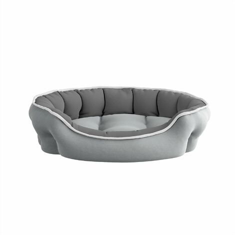 Cuccia Per Animali Sweety Rotonda - Morbida E Calda, Grigio Scuro 48x48 Cm - Foto 4
