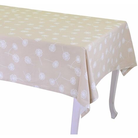 smiry Tovaglia rettangolare 140 x 200 cm, lavabile in poliestere, lavabile, tessuto da 6-8 posti, per cucina, interni ed esterni, colore nero