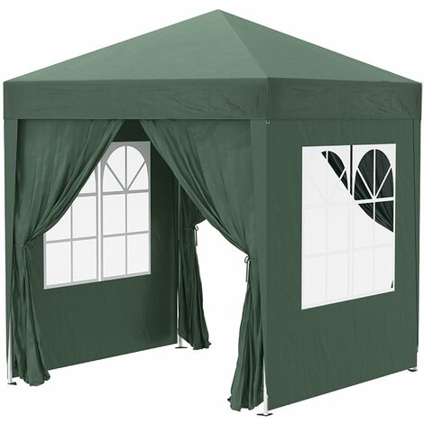 Outsunny Tenda da Campeggio con Gancio Interno e Finestre a Rete