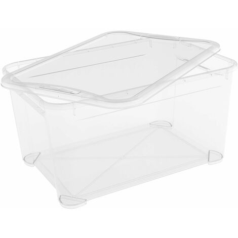 Scatole Trasparenti A Base Bianca O Nera Per Minerali, Fossili - Foto 4