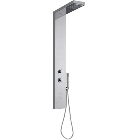 Colonna Doccia Idromassaggio Getto a Cascata in Acciaio Inox Eos (1/2)