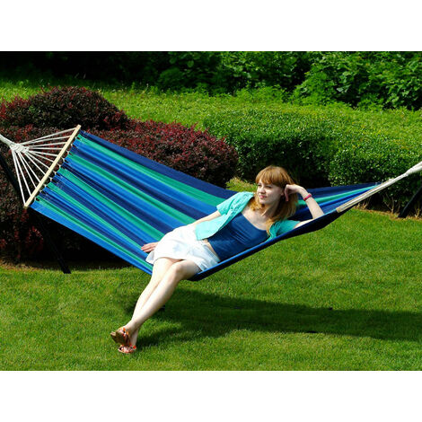 Amaca da Giardino in Cotone 2x0,80m 100Kg Bauer