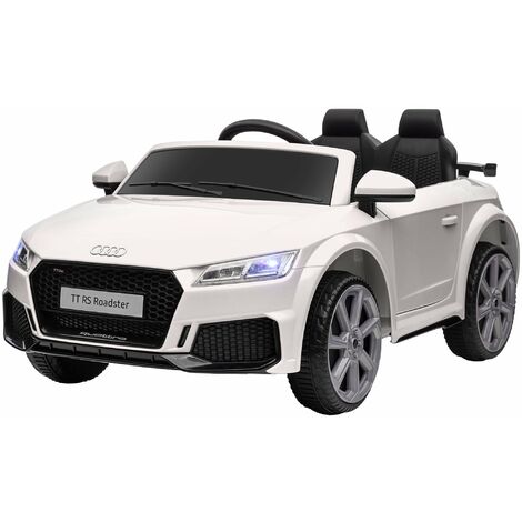 Macchina Elettrica per Bambini 12V con Licenza Audi TT Bianco