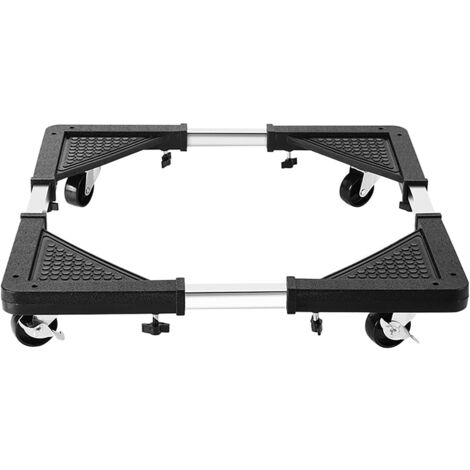 Carrello Mobile per Mobili, Supporto Mobile per Lavatrice Estensibile per Impieghi Gravosi, Portante 300 Kg, Cursore Universale per Elettrodomestici con Base a Ruote per Lavatrice Frigorifero