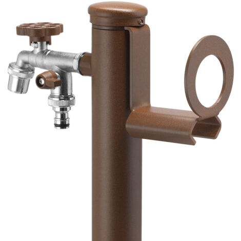 Portatubo per Fontane da Giardino in Acciaio Belfer 42/PGS Ruggine