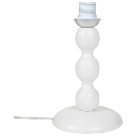 Lampada da tavolo Laguna legno naturale bianco (1/3)