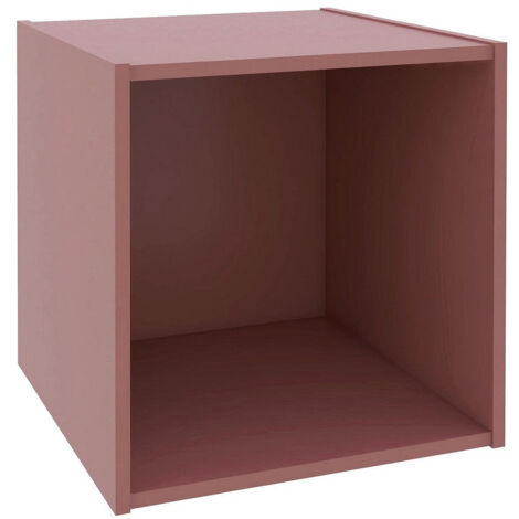 Cubo Composite  35x35x35 cm in Compensato  Mattone