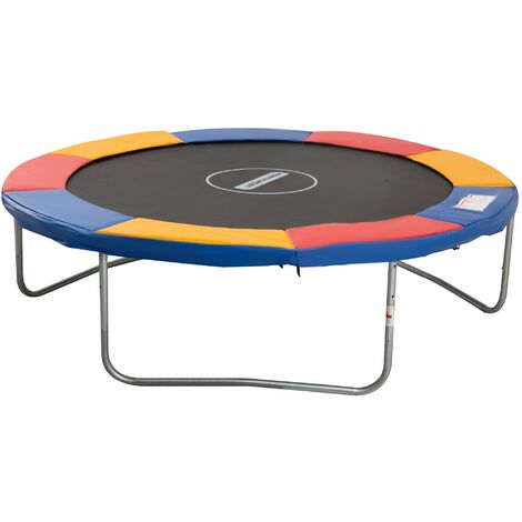 Copertura per Trampolino Elastico in PVC Rosso Blu Giallo Ø305 cm