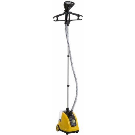 Stiratrice a Vapore Verticale Professionale 1.4L 1800W Giallo