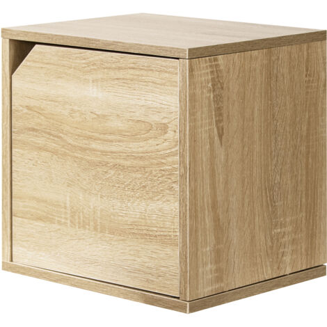 Espositore Per Vinili In Rovere Massello - Scaffale Porta Dischi 30x40x30 Cm - Fai Da Te - 2