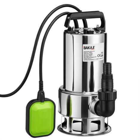 Pompa Immersione Sommersa Elettropompa Acque Scure Sporche 1100 W Profondita' 7M (1/5)