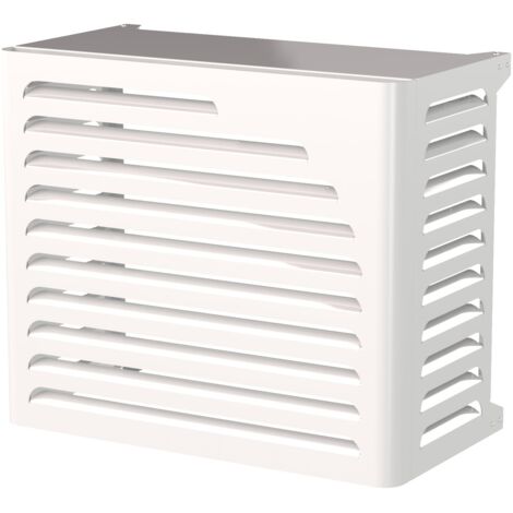 Copri Condizionatore 105x95x65 cm in Alluminio Curve L Bianco