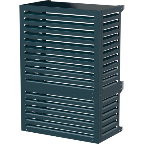 Copri Condizionatore 105x150x65 cm in Alluminio a Parete Big Blade VL Antracite