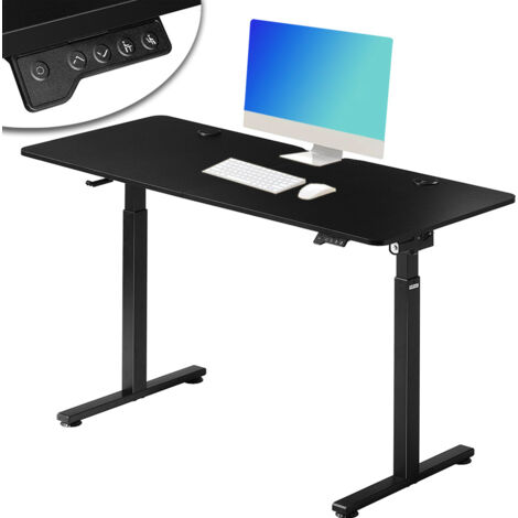 Scrivania Elettrica Regolabile JUMMICO - 100x60 Cm, Funzione Memoria, Colore Beige - Foto 9