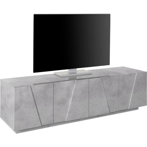 Mobile TV 4 Ante 162,4x44,2x46 cm Ping Cemento Bronx (1/4)