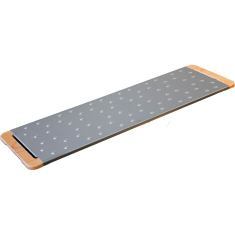Tagliere da Cucina 68X21,5 cm In Legno e Acciaio Giusto (1/2)