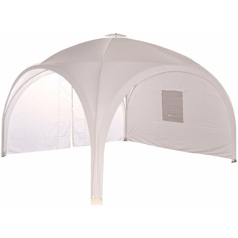 Gazebo da Giardino 3x3m in Alluminio Morel Igloo Bianco (1/3)