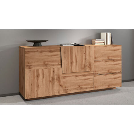 Credenza 2 Ante 180x44x86 cm Pongo 2A 3C Rovere Wotan (1/5)