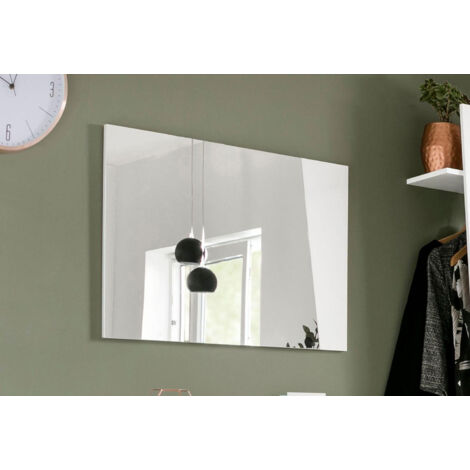 Specchio a Parete 80x2x60 cm Vega Bianco Lucido (1/3)